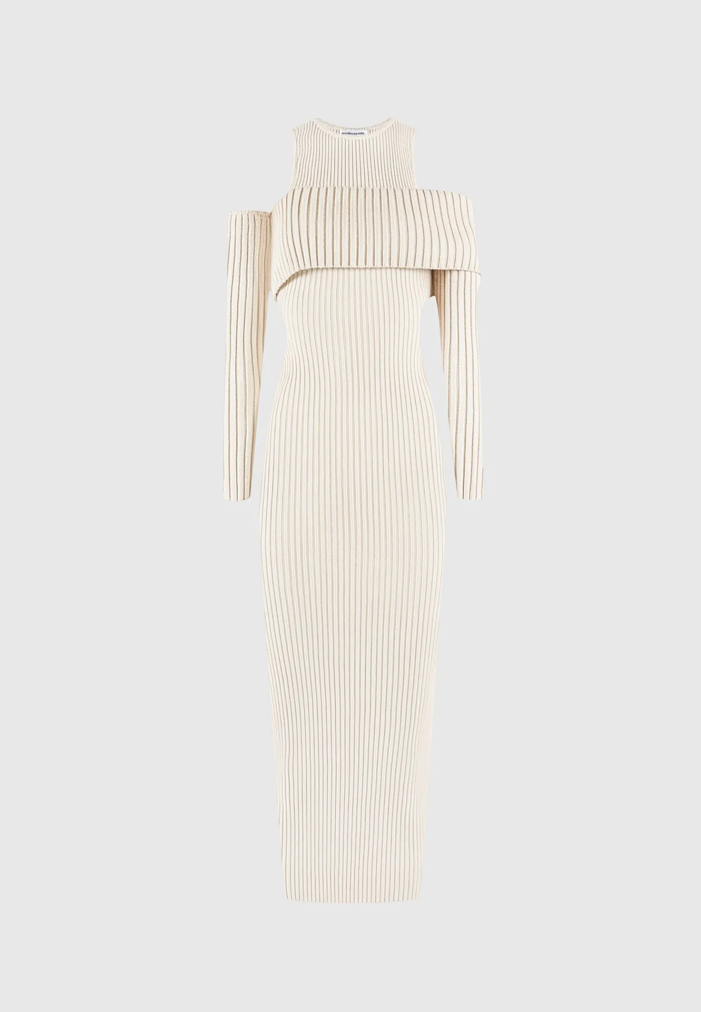Overlay Knitted Midaxi Dress -^Manière De Voir Discount