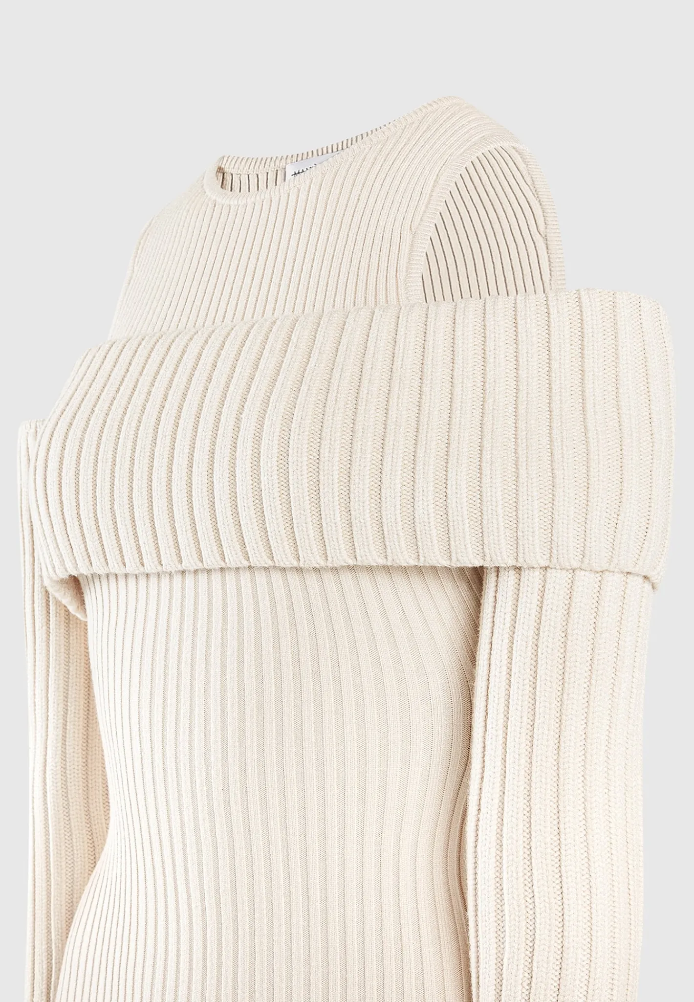 Overlay Knitted Midaxi Dress -^Manière De Voir Discount