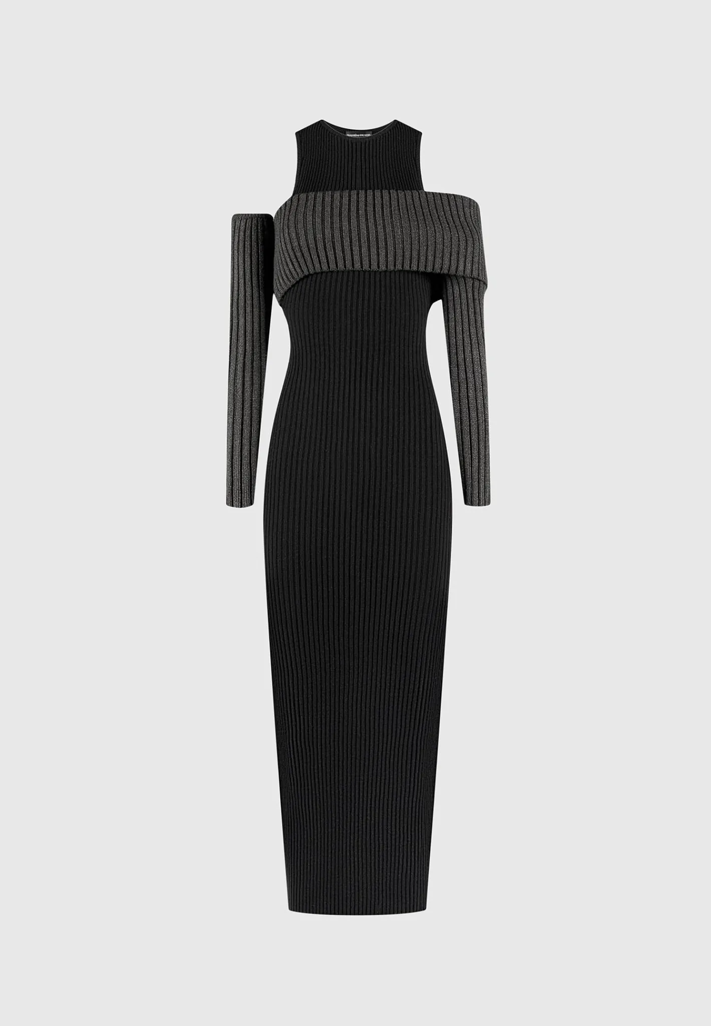 Overlay Knitted Midaxi Dress -^Manière De Voir New