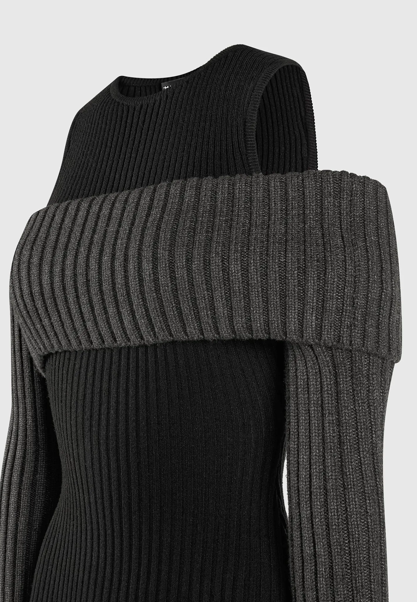 Overlay Knitted Midaxi Dress -^Manière De Voir New