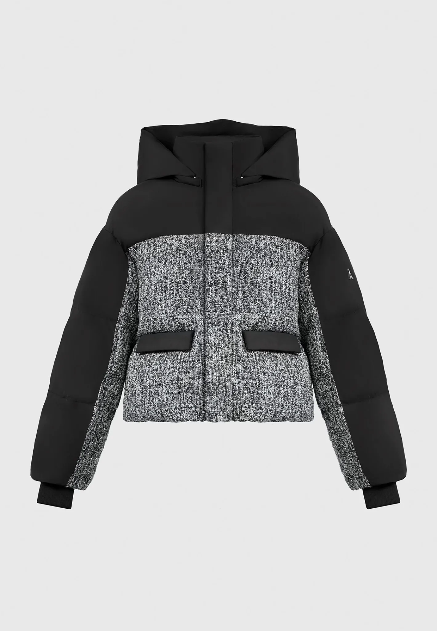 Oversized Tweed Puffer Jacket -^Manière De Voir Clearance