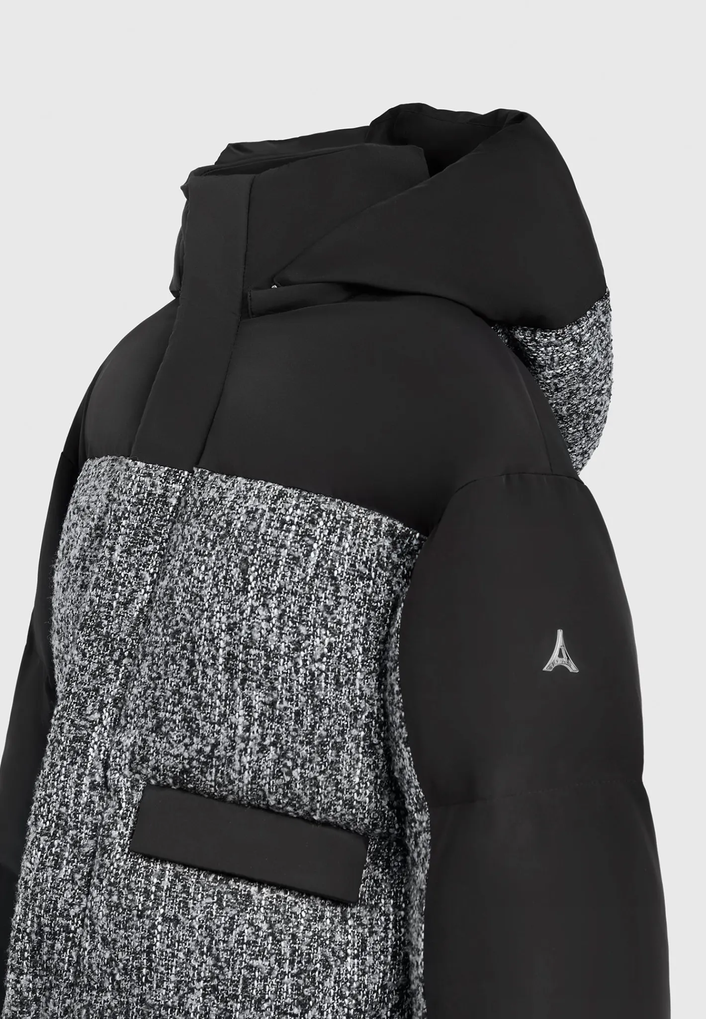 Oversized Tweed Puffer Jacket -^Manière De Voir Clearance