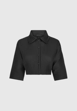 Pleated Cropped Shirt -^Manière De Voir Outlet