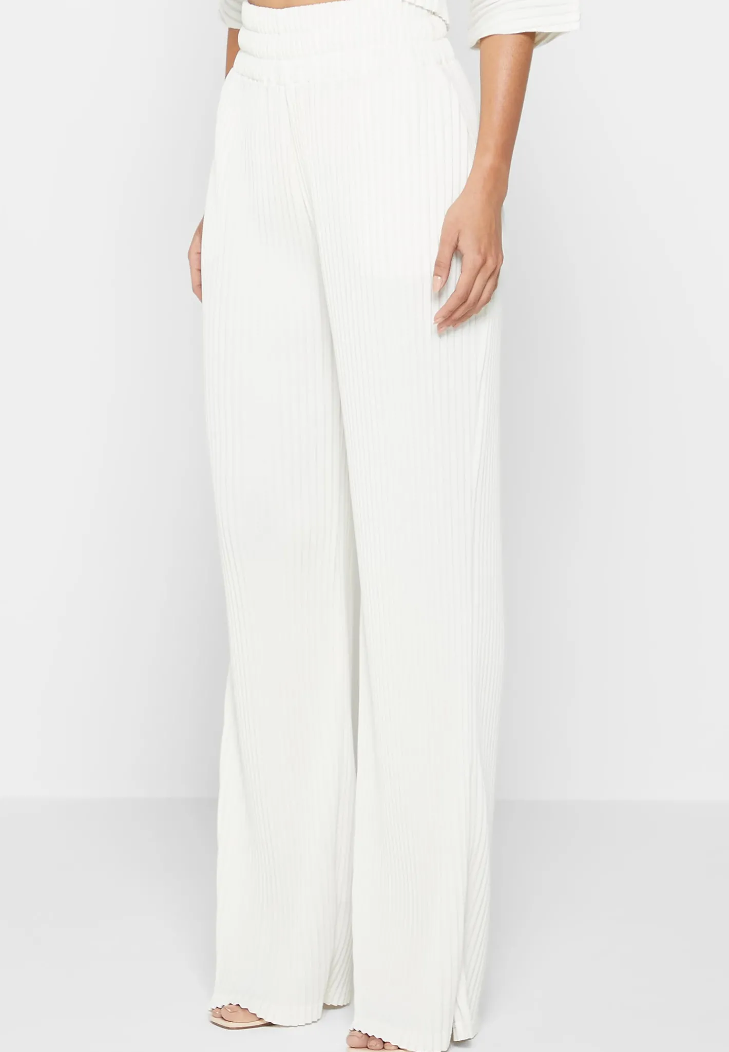 Pleated Trousers - Off White^Manière De Voir Clearance