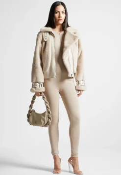 Plush Jacket with Lapel -^Manière De Voir Online