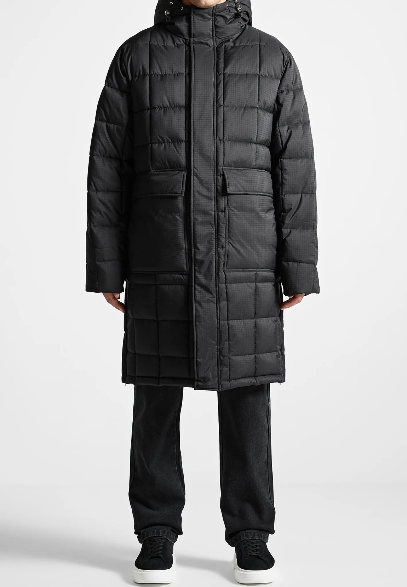 Quilted Longline Puffer Coat -^Manière De Voir Outlet