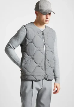Quilted Pattern Gilet -^Manière De Voir Online