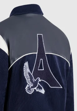 Raglan Corduroy Eiffel Varsity Jacket -^Manière De Voir Best