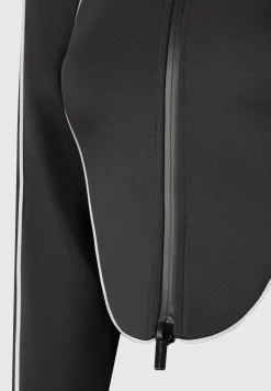Reflective Piped Long Sleeve Corset Jacket -^Manière De Voir Online