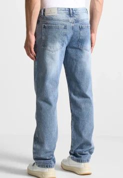 Relaxed Fit Jean - Washed Blue^Manière De Voir Hot