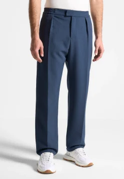 Relaxed Tailored Trousers with Pleat -^Manière De Voir Online