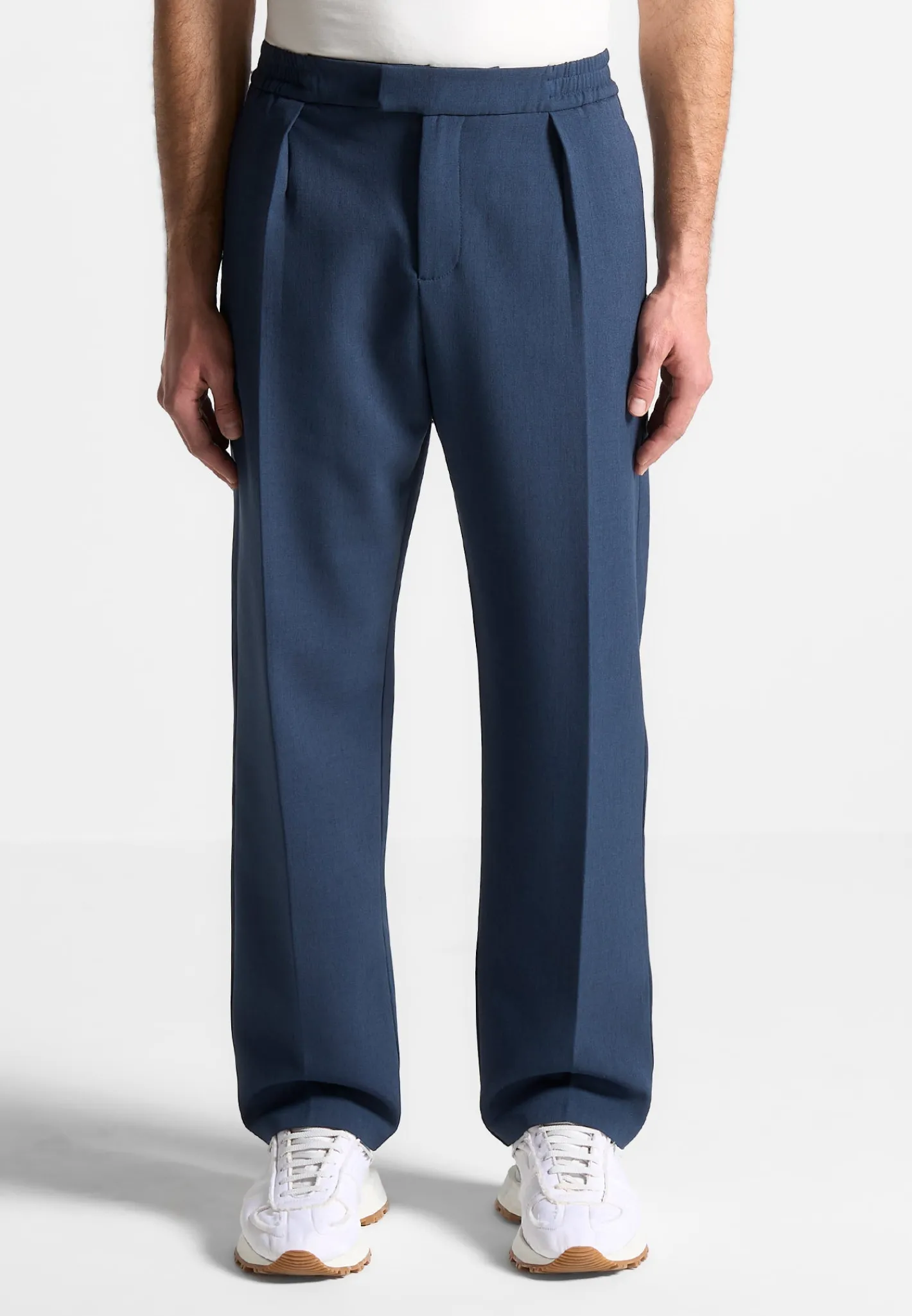 Relaxed Tailored Trousers with Pleat -^Manière De Voir Online