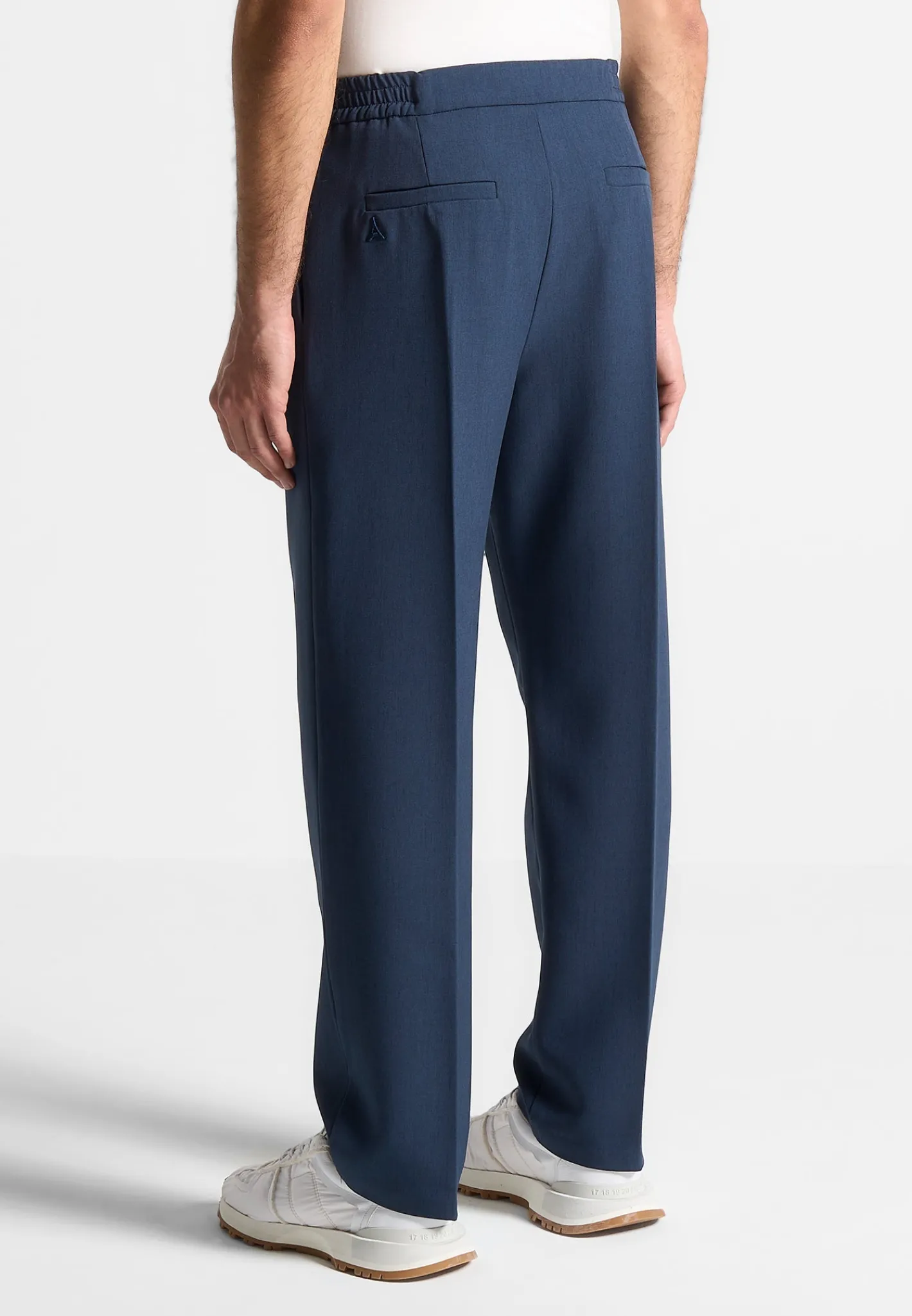 Relaxed Tailored Trousers with Pleat -^Manière De Voir Online