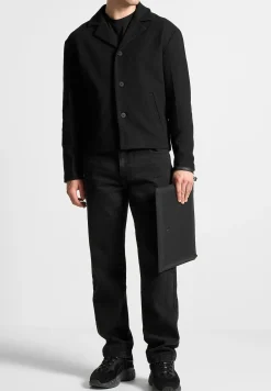 Revere Collar Twill Jacket -^Manière De Voir Fashion