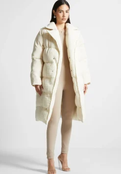 Reversible Boucle Longline Puffer Coat -^Manière De Voir Hot