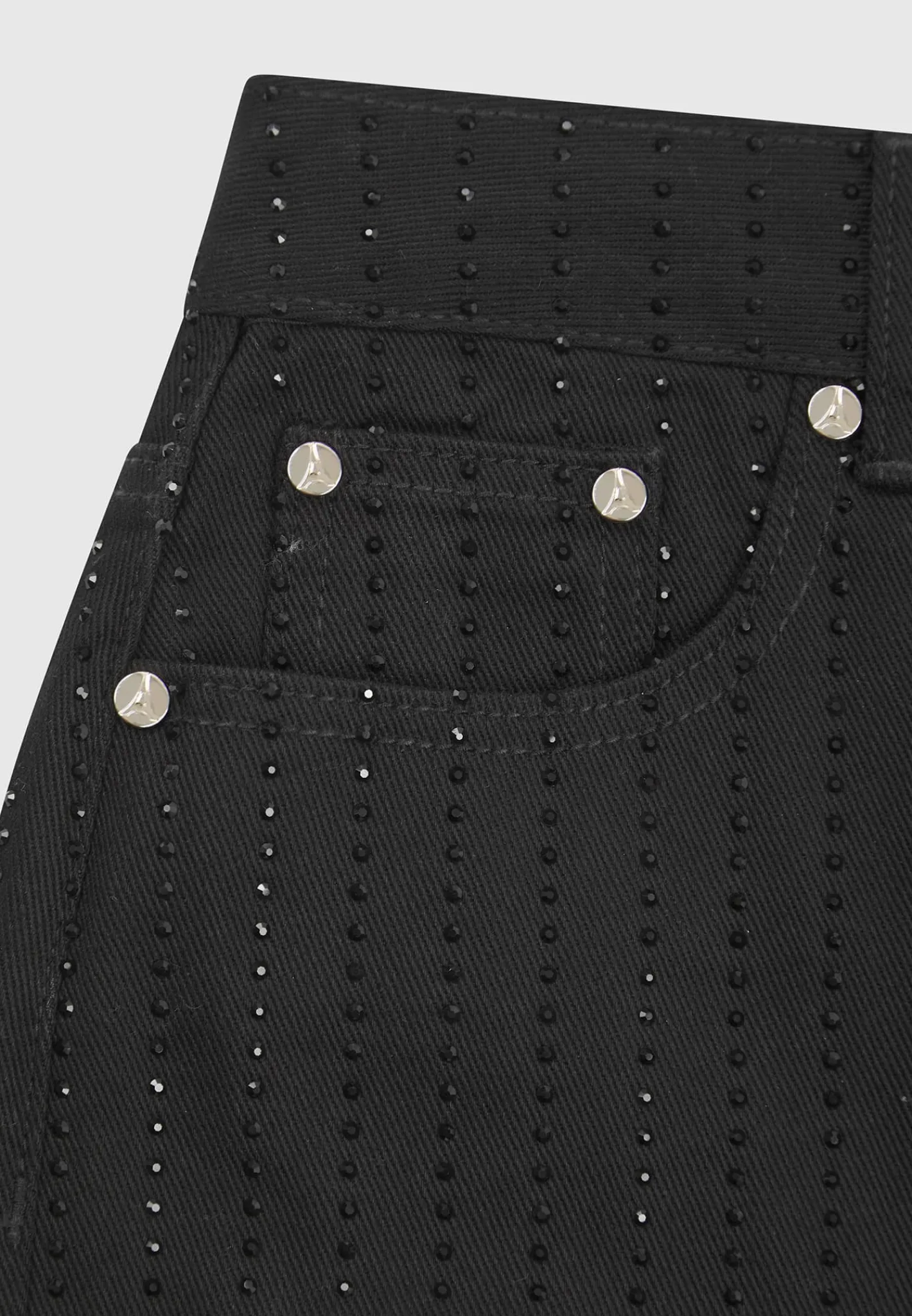 Rhinestone Mom Jeans -^Manière De Voir Outlet