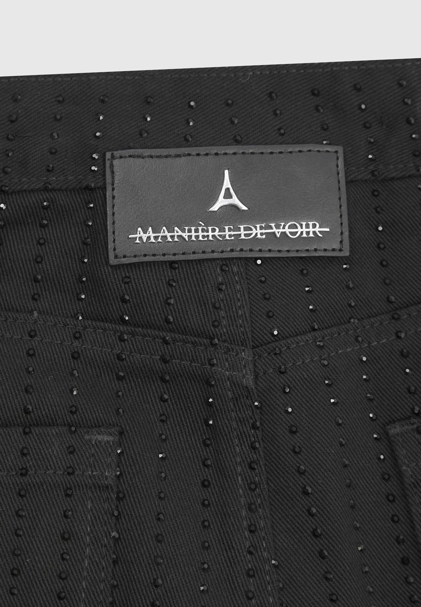 Rhinestone Mom Jeans -^Manière De Voir Outlet