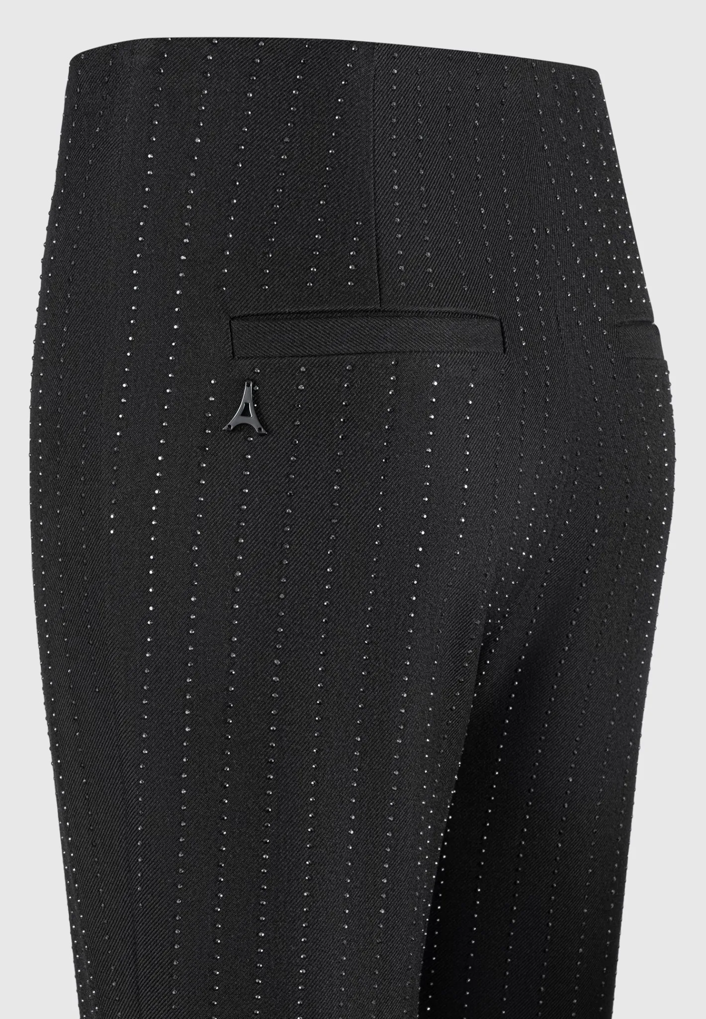 Rhinestone Tailored Straight Leg Trousers -^Manière De Voir Outlet