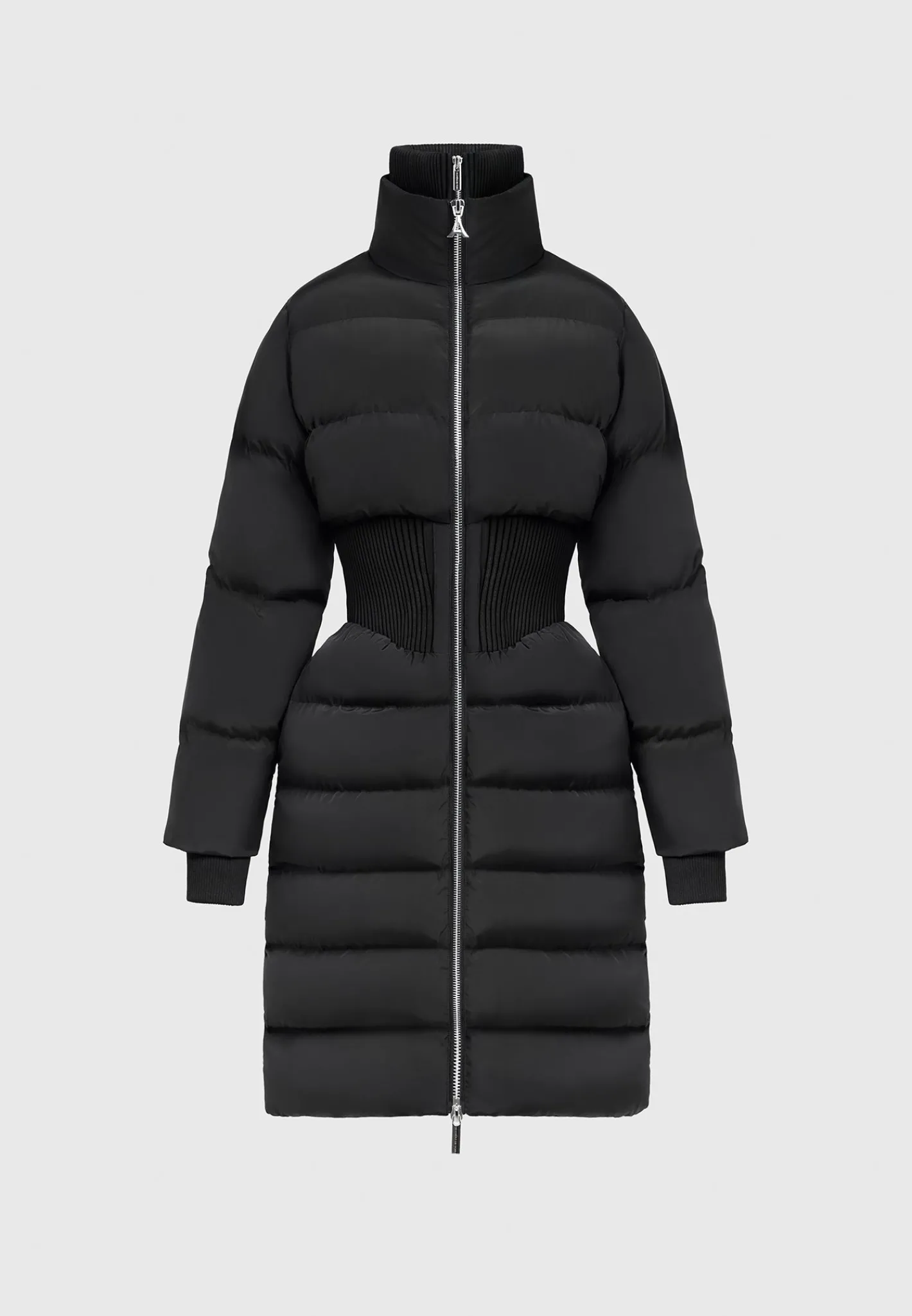 Ribbed Corset Longline Puffer Coat -^Manière De Voir Best