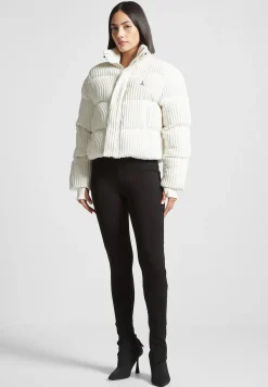 Ribbed Velour Puffer Jacket -^Manière De Voir Clearance
