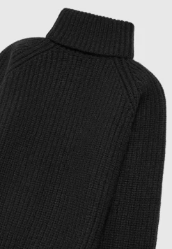 Roll Neck Chunky Knit Jumper -^Manière De Voir Hot