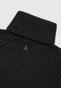 Roll Neck Chunky Knit Jumper -^Manière De Voir Hot