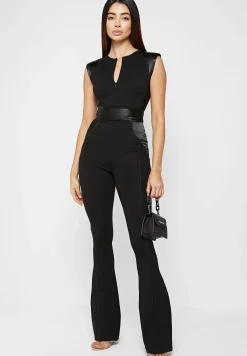 Satin Contour Flared Jumpsuit -^Manière De Voir Online