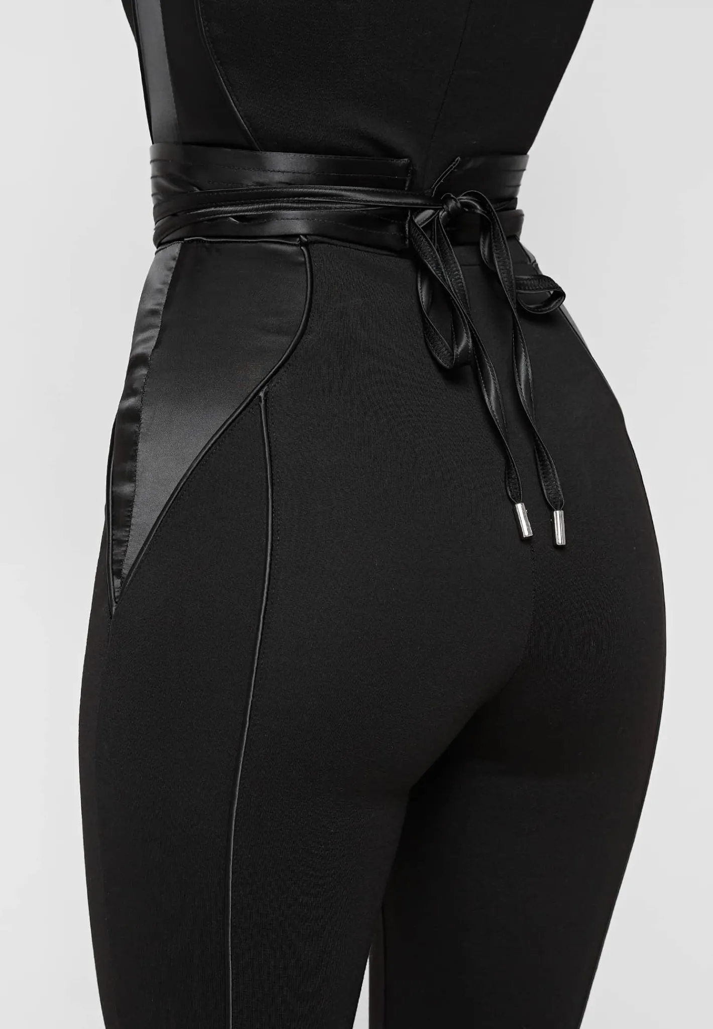 Satin Contour Flared Jumpsuit -^Manière De Voir Online