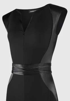 Satin Contour Flared Jumpsuit -^Manière De Voir Online
