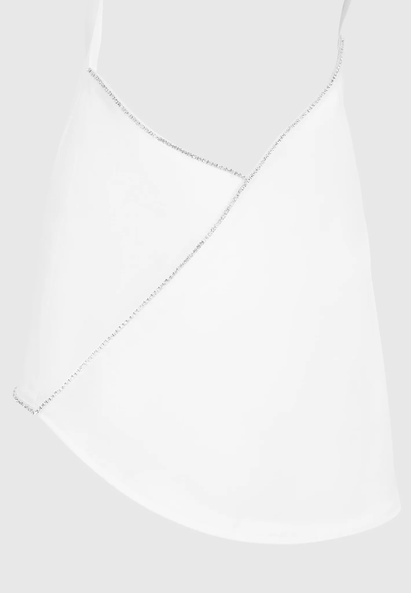 Satin Embellished Open Back Mini Dress -^Manière De Voir New