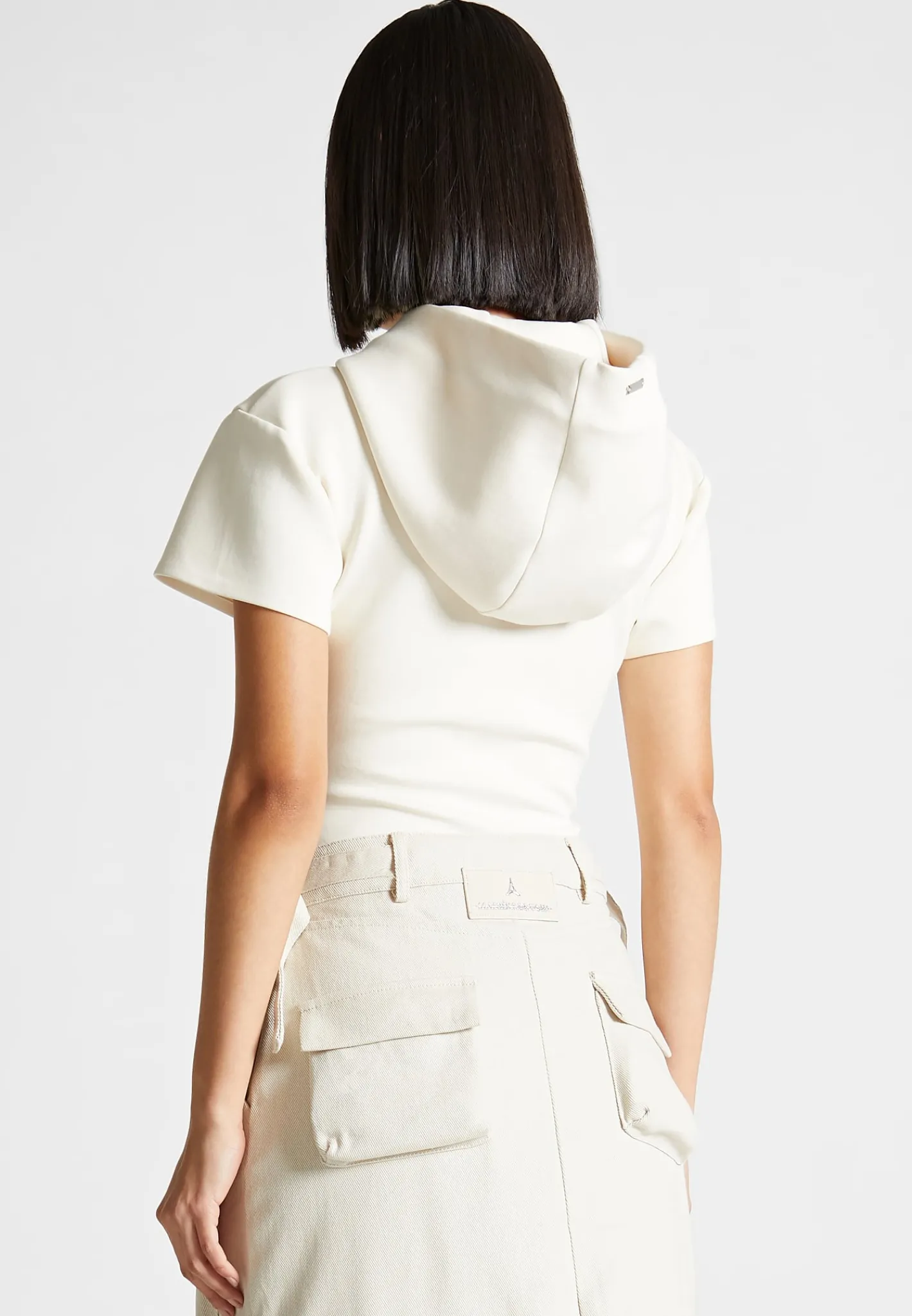 Short Sleeve Bodysuit with Hood -^Manière De Voir Online