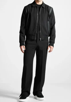 Straight Leg Buttoned Cuff Trousers -^Manière De Voir Sale
