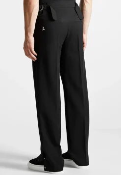 Straight Leg Buttoned Cuff Trousers -^Manière De Voir Sale