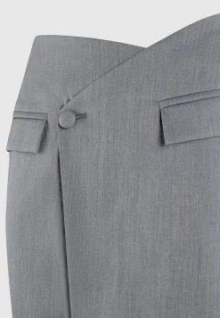 Tailored Asymmetric Mini Skirt -^Manière De Voir Hot