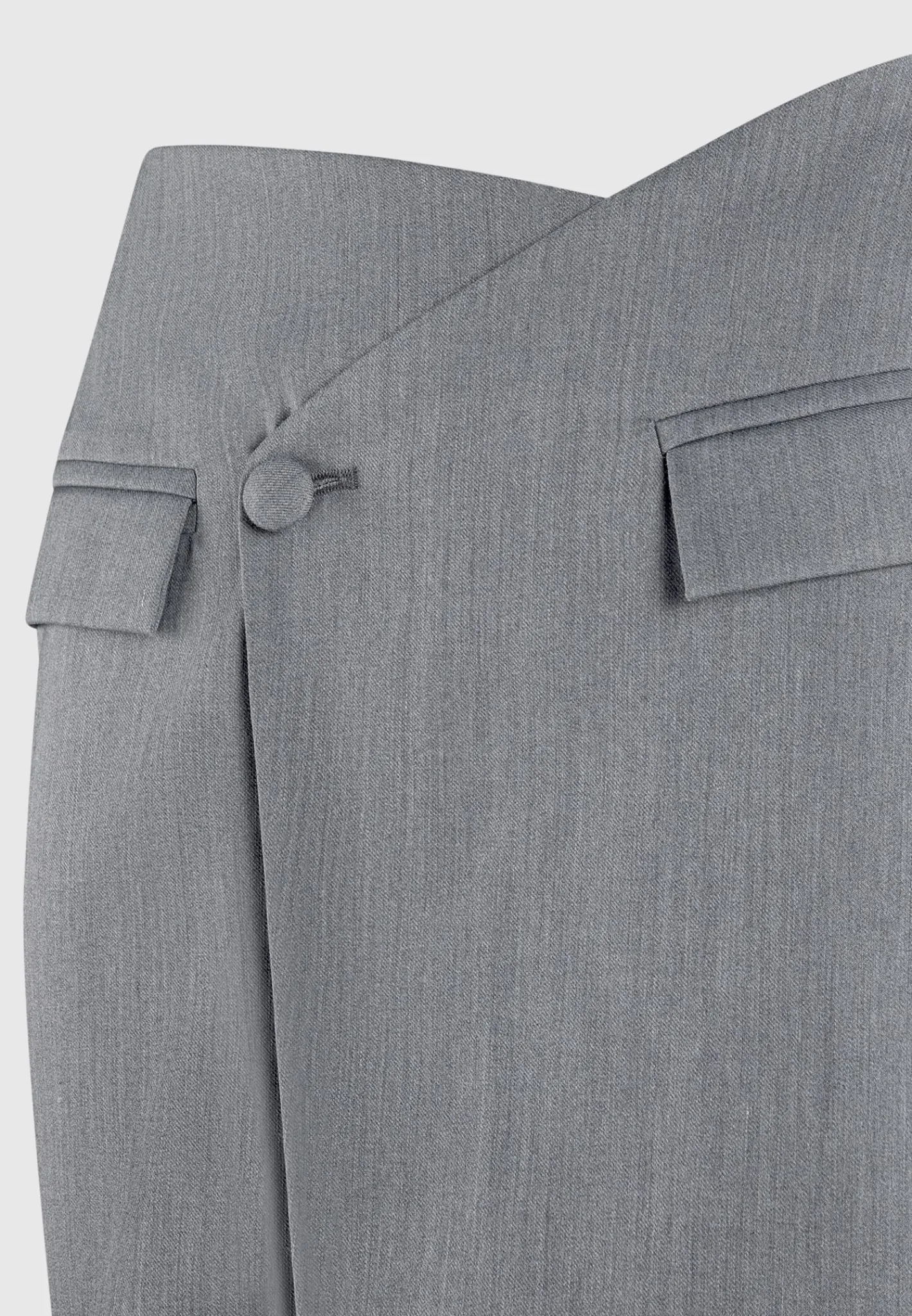 Tailored Asymmetric Mini Skirt -^Manière De Voir Hot