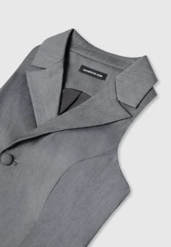 Tailored Asymmetric Waistcoat -^Manière De Voir Hot