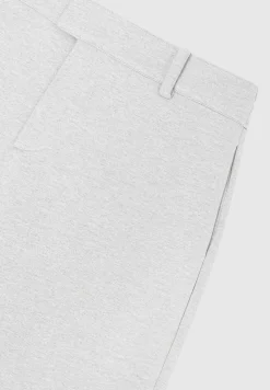 Tailored Joggers With Crease - Light Grey Marl^Manière De Voir Outlet