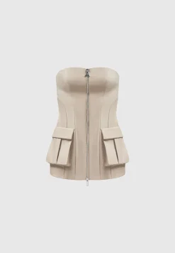 Tailored Longline Bandeau Top -^Manière De Voir Outlet