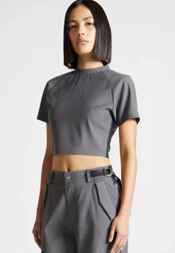 Tailored Mock Neck Top -^Manière De Voir Sale