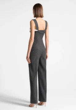 Tailored Pinstripe Jumpsuit -^Manière De Voir New