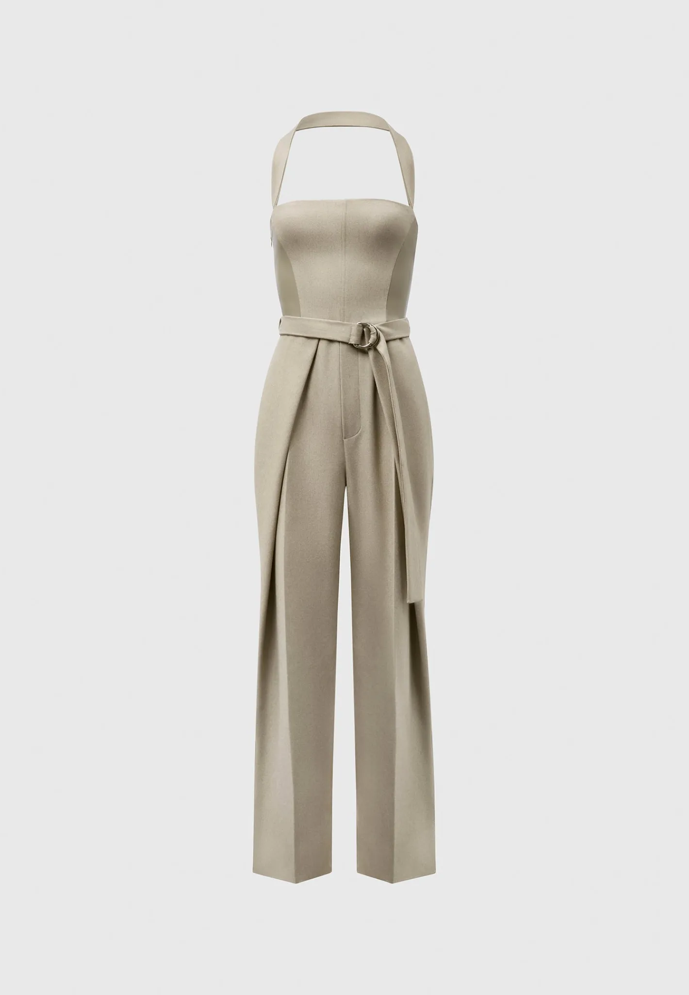 Tailored Pleat Jumpsuit with Belt -^Manière De Voir Best