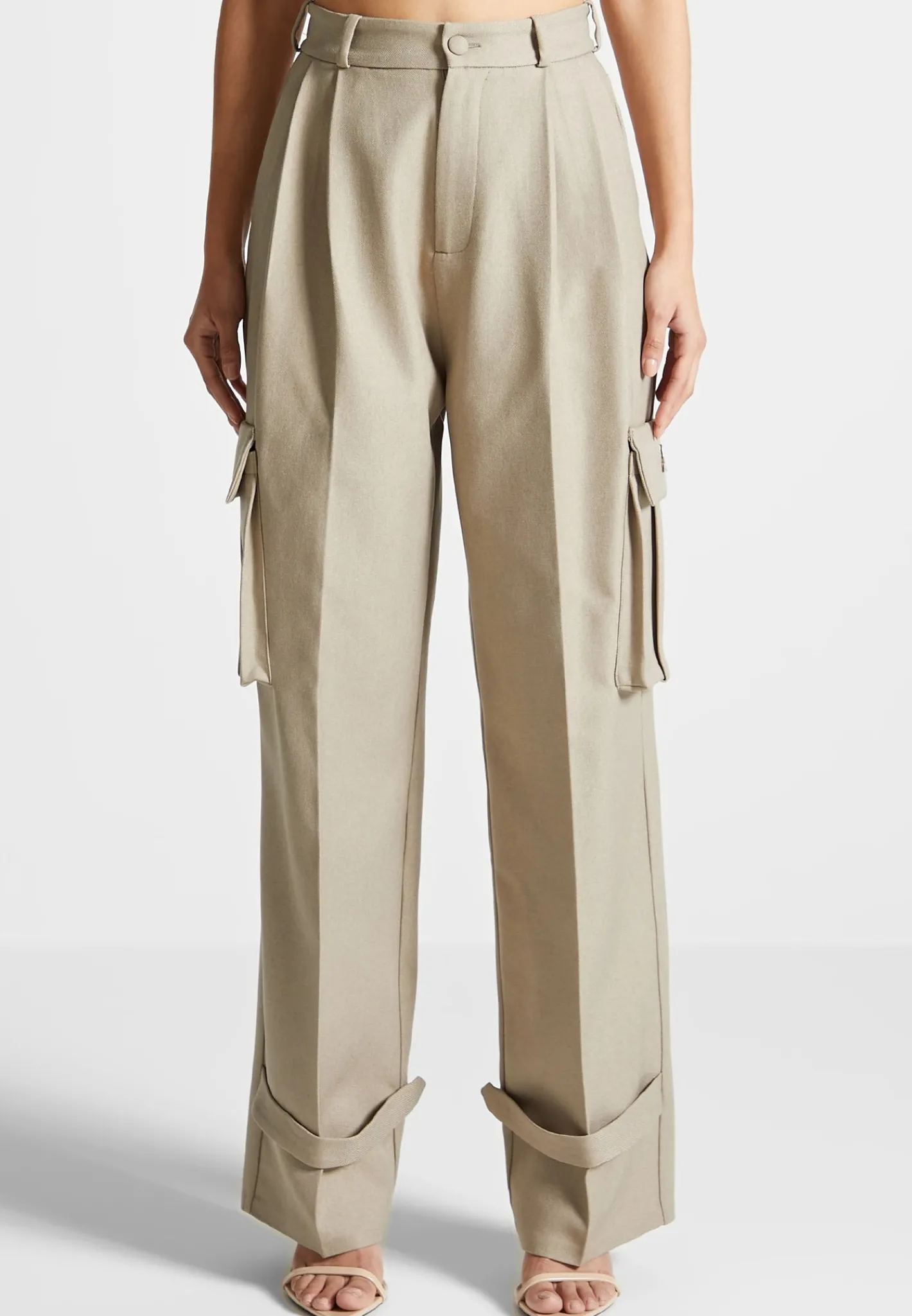 Tailored Pleated Cargo Trousers -^Manière De Voir Online