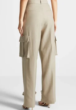 Tailored Pleated Cargo Trousers -^Manière De Voir Online