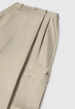 Tailored Pleated Cargo Trousers -^Manière De Voir Online