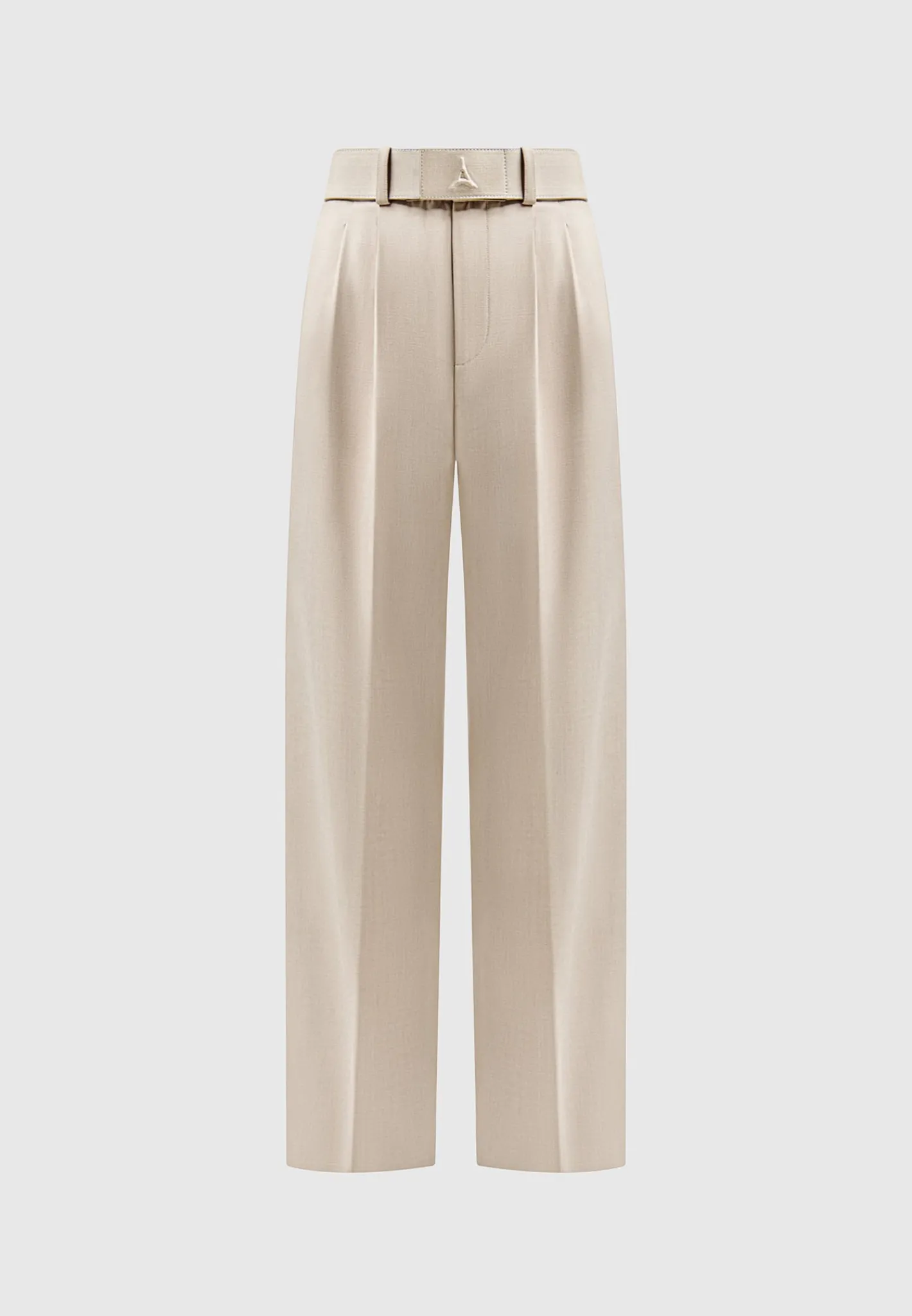 Tailored Pleated Trousers with Eiffel Belt -^Manière De Voir Outlet