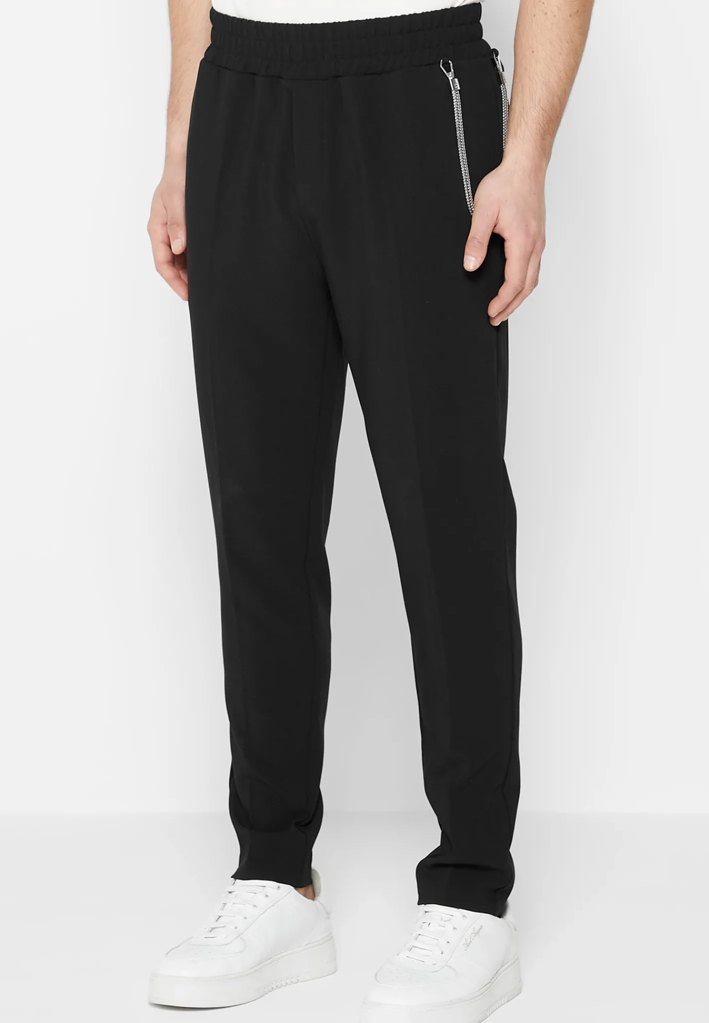 Tailored Trousers with Chain Detail -^Manière De Voir Best