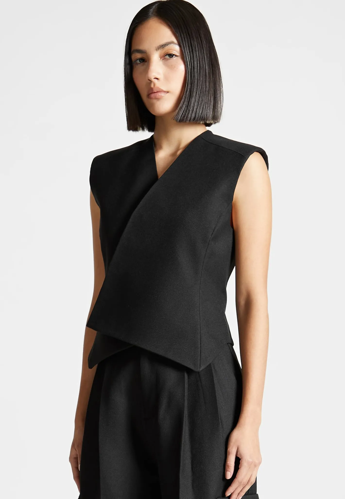 Tailored Wrap Waistcoat -^Manière De Voir Discount