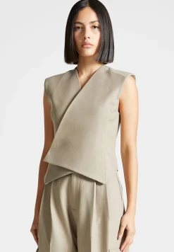 Tailored Wrap Waistcoat -^Manière De Voir Online