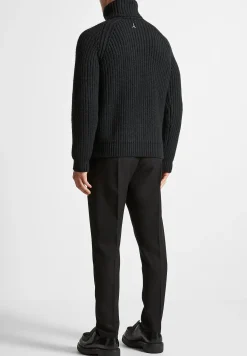 Tapered Fit Press Crease Tailored Trousers -^Manière De Voir Fashion