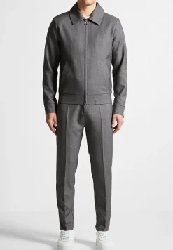Tapered Fit Press Crease Tailored Trousers -^Manière De Voir Sale